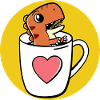 Tea Rex Tyrannosaurus