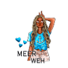 Meerweh Mädchen Illustration