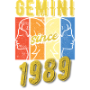 Cadeau du Zodiaque Gémeaux 1989