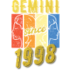 Gemini Zodiac 1998 Gift