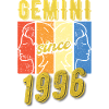 Cadeau du Zodiaque Gémeaux 1996