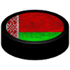 Team Belarus Hockey Puck