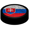 Team Slovakia Hockey Puck
