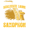 Schlechte Laune Saxophon Saxophonspieler