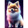 Pomeranian "Good boy"