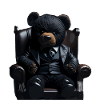 TEDDYBÄR GANGSTER DESIGN