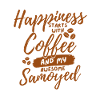 Coffee Samoyed lover