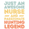 Nurse Hunting legend retro