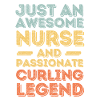 Nurse Curling legend retro