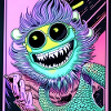 Cheerful monster