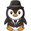 cute penguin