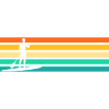 Retro Stand Up Paddling
