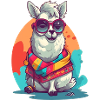 No drama, just lama!