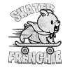 Skater frenchie