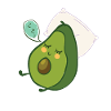 Funny avocado - Schlavocado