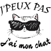 J'peux pas j'ai mon chat