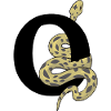 Letter o snake