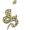 Letter p snake