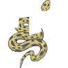 Letter t snake