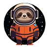Sloth Astronaut
