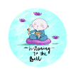 Buddha with singing bowl