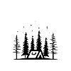 Camping Zelt Nacht Wald