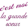 Tee-shirt grande soeur