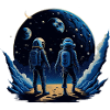 Walkin' on the moon