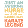 Nurse Karate legend retro