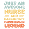 Nurse Paddleboard legend retro