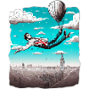 FLOATING ABOVE LONDON