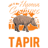 Tapir Costume Humain Halloween