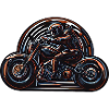Motorbiker Cool Logo