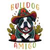 Bulldog Amigo Sombrero Mexican Bulldog