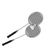 Badminton Geschenkidee Mann Frau