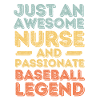 Infirmière Légende du baseball rétro