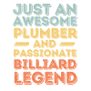 Plumber Billiard legend retro