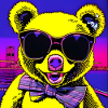 Bear with glasses