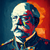Otto von Bismarck Pop Art