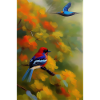 Bird on branch