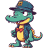 Cool crocodile