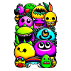 Funny monsters