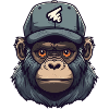 Monkey with cap