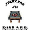 Je peux pas, j'ai billard