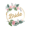 Bride Bride Flower Wreath