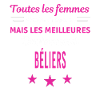 femmes naissent les meilleurs béliers