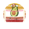 Holy Blockamole Volleyball Avocado