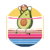 Holy Blockamole Volleyball Avocat