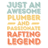 Plumber Rafting legend retro