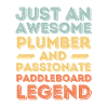Plumber Paddleboard legend retro